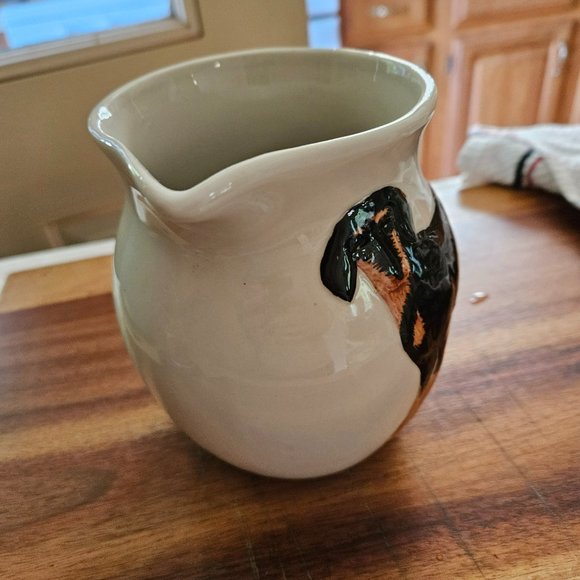 ermo zoo Hand painted pitcher 5inch. great condition - Picture 4 of 8